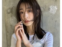 レイヤーカット×透け感カラーで柔らかさ倍増♪［レイヤーカット/顔周り/ボブ/韓国/酸性ストレート］