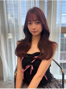 リッカ(LICCA) 【MISAKI】韓国アイドル/ピンクブラウン/くびれ巻き