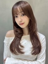 バイオレットジェム(Violet`jem) ナチュラルレイヤー/内巻きフォワードスタイル AN-32