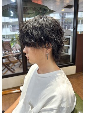ヘア ライフ ワイレア(HAIR LIFE Wailea) マッシュウルフ×緩め波巻きスパイラル