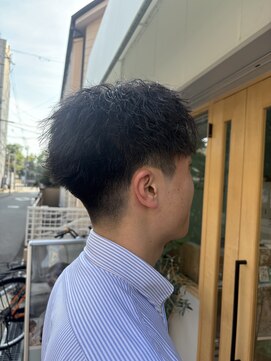 サンクチュアリ ウィズエデン 京橋店(Sanctuary with eden) メンズパーマスタイル