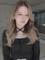 サンクマーケット 渋谷(cinq MARKET)&nbsp;渋谷ミルクティーベージュハイトーンカラーヘーゼルベージュ30代