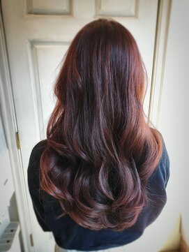 ジップ 稲毛店(ZIP) 韓国ロング/チェリーレッド/ワインレッド/韓国レイヤー/髪質改善