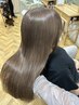 ブリーチなしWカラー＋内部補修トリートメント