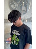 Men'sカット/学割U24カットカラー/眉毛/ニュアンスパーマ/新越谷