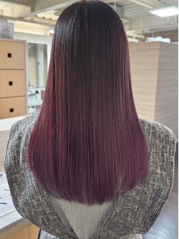 キャパジャストヘアー(CAPA just hair)の写真/【ケラスターゼトリートメント取扱店】超音波トリートメント機器で浸透度をさらに上げ、憧れのうる艶髪に◎