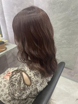 バディ(BUDDY) ピンクカラー韓国風アレンジ