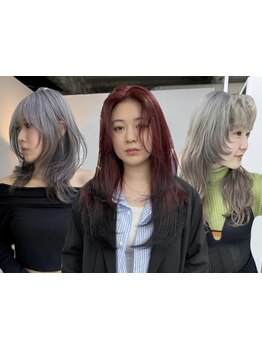 印象をガラッと変えるフェイスレイヤー,ウルフカットが人気[岐阜駅/ブリーチ/ハイトーン/髪質改善/学割U24]