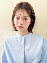 ファナ(fha-na)&nbsp;☆シースルーバングがかわいい大人ボブ☆