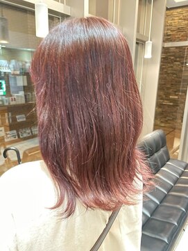 髪質改善/顔周りレイヤーカット/グレージュ[千葉/千葉駅]