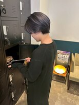 ヘアーブレイス(hair brace)&nbsp;千葉駅/着物ヘア/大人ガーリー/ダークアッシュ/似合わせカット