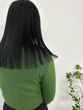 ディッシィ 立川(D'ICI) 【YUI】顔まわりカット/Blue Black