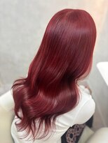 エス(Ess)&nbsp;〈asumi〉赤カラー/ブリーチカラー