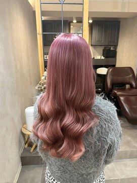 ニジヘアー(Nizi hair) ピンクベージュ/ピンクカラー/質感再生トリートメント