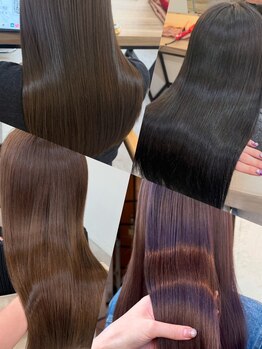 テラス(Terrace)の写真/カラーのたびに、まとまるツヤ髪へ。《髪質改善カラー》ダメージが気になる方必見♪