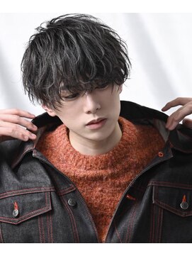 アストラ(ASTRA) MEN’S HAIR/波巻きツイストスパイラル/リバースセンターパート