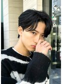 MEN’S HAIR/サーフカール/刈り上げセンターパート/札幌