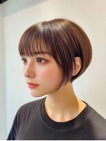 モードケイズ ラ ヴィ ベル(MODE K's la vie belle) 【庄内/縮毛矯正】30代 ベージュまとまりショート