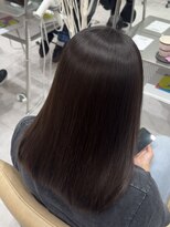 アッドバイケンジ(Add.. by KENJE)&nbsp;ミディアムレイヤー×髪質改善ストレート