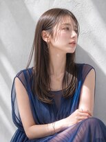 アッシュ 学芸大学店(Ash)&nbsp;ロング/レイヤー/大人女性/モカグレイ/髪質改善カラー/美髪矯正