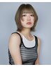 似合わせカット+ダブルカラー(ケアブリーチ) 210分【清澄白河】