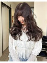 ニコフクオカヘアーメイク(NIKO Fukuoka Hair Make)&nbsp;〈NIKO〉ラベンダーカラー.ブリーチなしダブルカラー.レイヤー