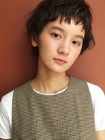 ケイトテイラー(KATETAYLOR) 【KATE】アシメバングショート×モノトーンブルージュ 表参道