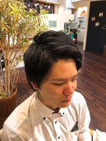 バーバーながさわ ミディアムスタイル