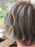 グレーヘアカラー