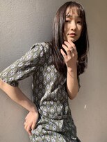 キース ヘアアンドメイク 恵比寿(kith. hair&make)&nbsp;kith.亀田 ストレート/ナチュラル/大人可愛い/20代30代40代