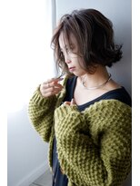 エワル(e'walu) 大人かわいい 小顔 ボブ ミニボブ 外ハネボブ