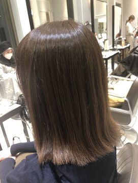 ネオリーブギンザ 銀座店(Neolive GINZA) 人気のブラウン系の透け感カラー　フォギーベージュ