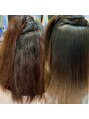 リンクバイビセ 髪質改善(link by vise) 艶々な自然な美髪矯正（縮毛矯正）をかけます！