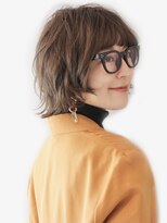 大人ウルフ／ひし形／アッシュブラウン／表参道／30代40代50代
