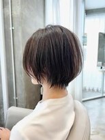モールヘア 西中島店(MOOL hair) ショートボブ/ヘアイルミナカラーグレーベージュ/カーキ