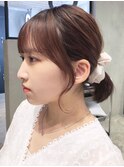 顔回りカール_ショコラアッシュヘルシースタイル_ba410041