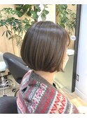 ナチュラルハイライト×ボブ