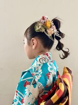 美容室 はなこ 【新潟/成人式/アレンジ】七五三ヘアセット