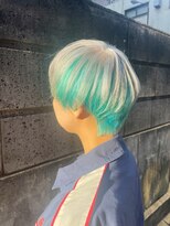 エンカウントバイマハロ 千葉(encount by mahalo)&nbsp;水色×シルバー