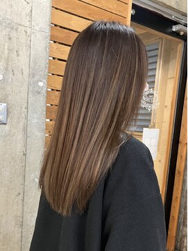 ヘアカロン 熊本本店(Hair CALON) 脱白髪染めハイライトカラー白髪ぼかし髪質改善トリートメント