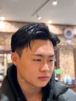 ラボーテイサミヘアーイースト(La.beaut'e ISAMI HAIR EAST) ダークアッシュカルマパーマベリーショート〈理容室〉東浦和