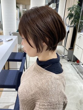 ステアケース 武蔵小杉店(stair:case) 大人くびれショート/白髪ぼかしハイライト/武蔵小杉/自由が丘