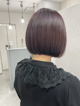 ヌーヴェル(nouvelle) Bob×ラベンダーカラー