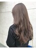 カット＋オーガニックリタッチカラー ￥4,900【原宿/明治神宮前】
