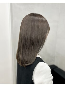 エレノア スパ アンド トリートメント 大宮西口(Eleanor spa&treatment) 艶カラー/髪質改善/オリーブベージュ