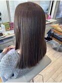ハイライト×グレージュ