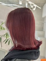 アドネ プライム(adne prime)&nbsp;ワインレッド/レッドカラー/ボブ