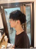 メンズマッシュ　ツイストスパイラルパーマ　佐世保
