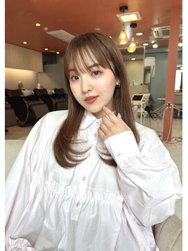 リコバイアフロート(riko by afloat) レイヤーカット/くすみベージュ/オリーブベージュ