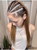 【立川CRES三木】HIPHOPハーフコーンロウ3